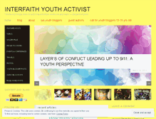 Tablet Screenshot of interfaithyouthactivist.com